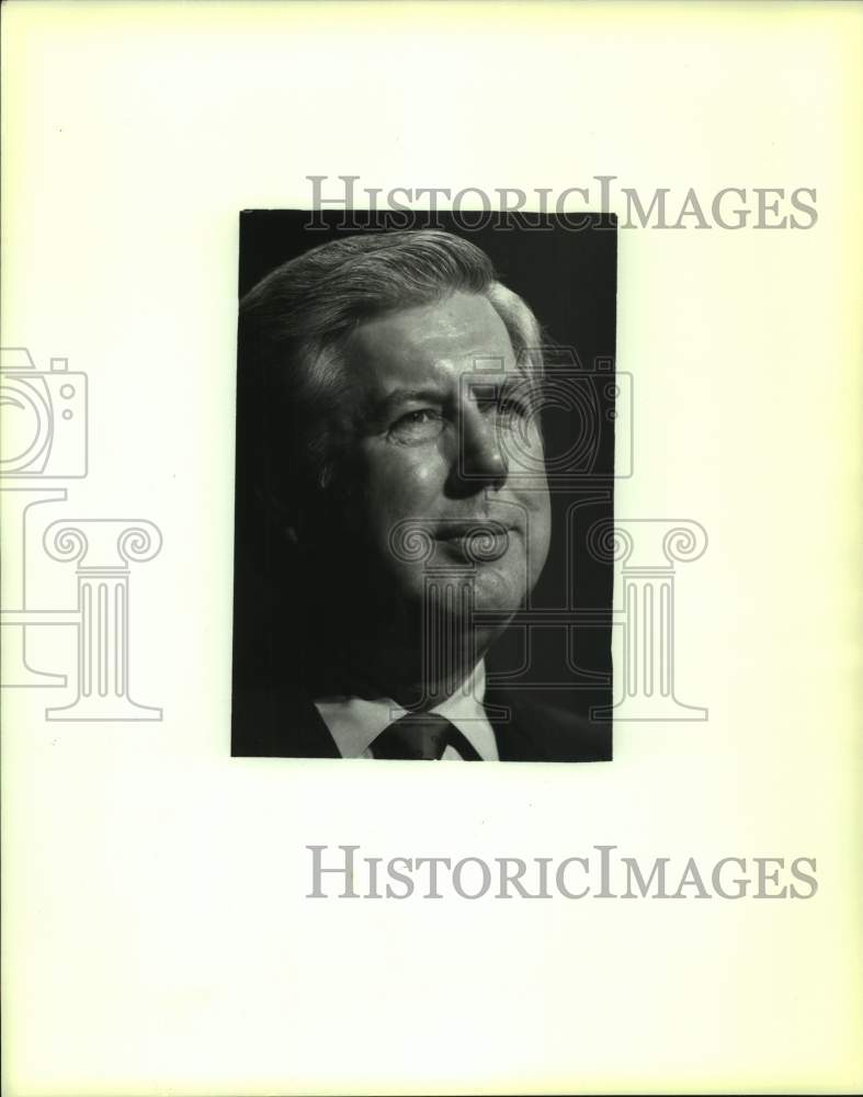 1988 Press Photo Businessman and politician Buddy Leach - Historic Images