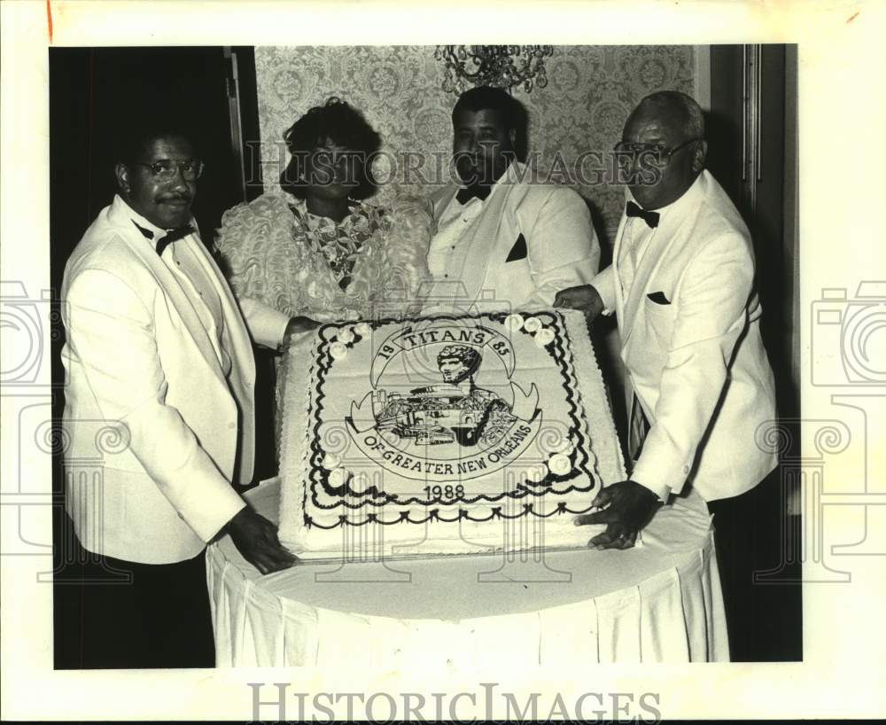 1988 Press Photo Jefferson Orleans South, The Titans Dance - Historic Images