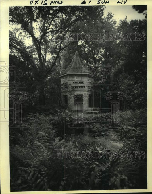 1992 Press Photo View of Longue Vue Gardens on 50th anniversary - Historic Images