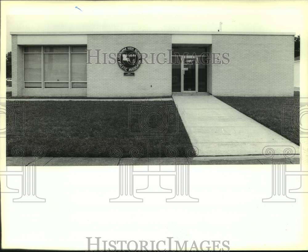 1991 Press Photo Louisiana High School Athletic Association office, Baton Rouger - Historic Images