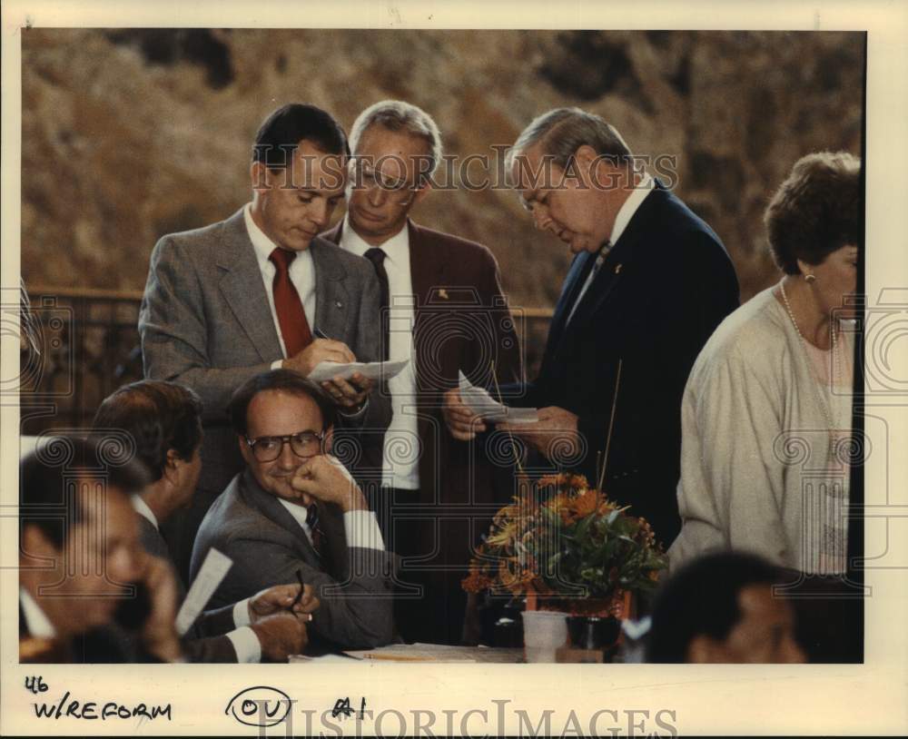 1988 Press Photo Fiscal Reform Package-Special Session at Louisiana Legislature - Historic Images