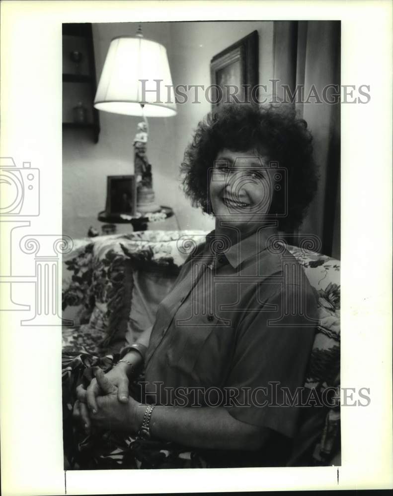 1992 Press Photo Sharon Lessetter survived &amp; got her life back after car wreck - Historic Images