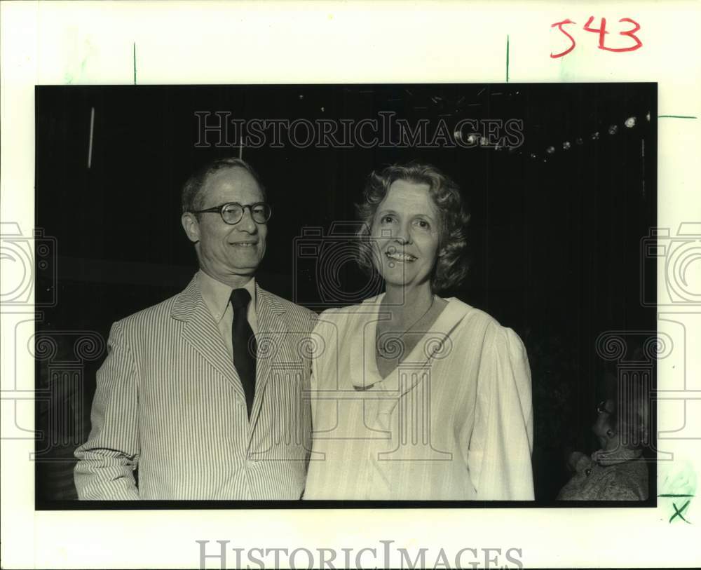 1989 Press Photo ARTS Council Awards - Thomas Lemann, Adelaide Wisdom Benjamin - Historic Images