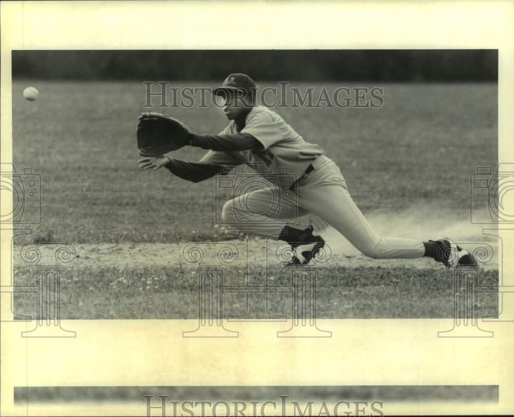 Press Photo Will Montgomery, McDonogh Baseball player - Historic Images