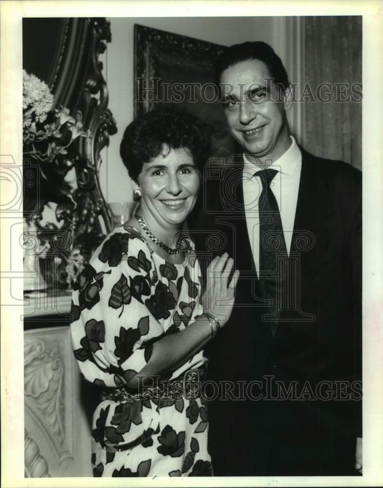 1993 Press Photo Benedicte &amp; Gerard Leroux - Bastille - Historic Images