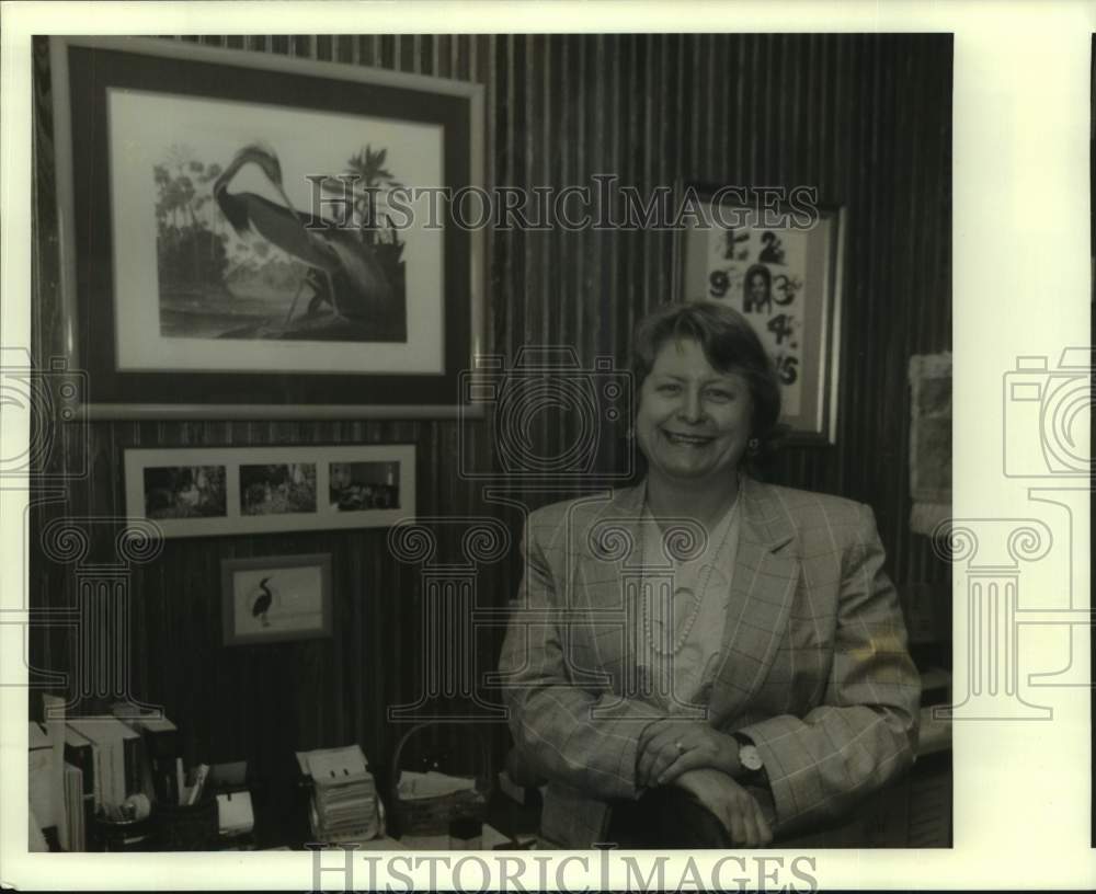 1990 Press Photo Producer Merrily Longacre wants &quot;Cajuns&quot; filmed in Louisiana - Historic Images