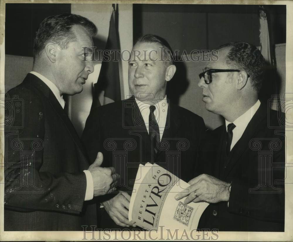 1969 Dr. Reo Branco, Dr. Longenecker and Joel Pontes - Historic Images