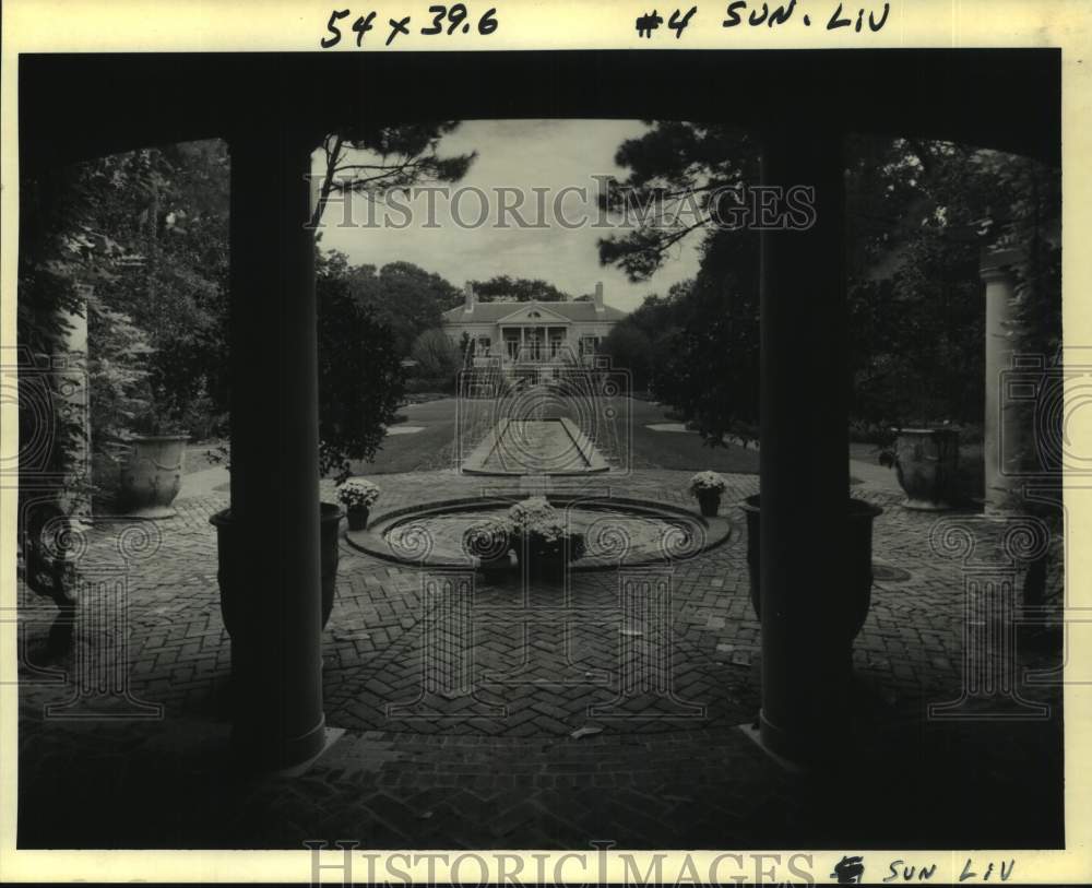 1992 Press Photo Longue Vue Gardens - nob57436-Historic Images