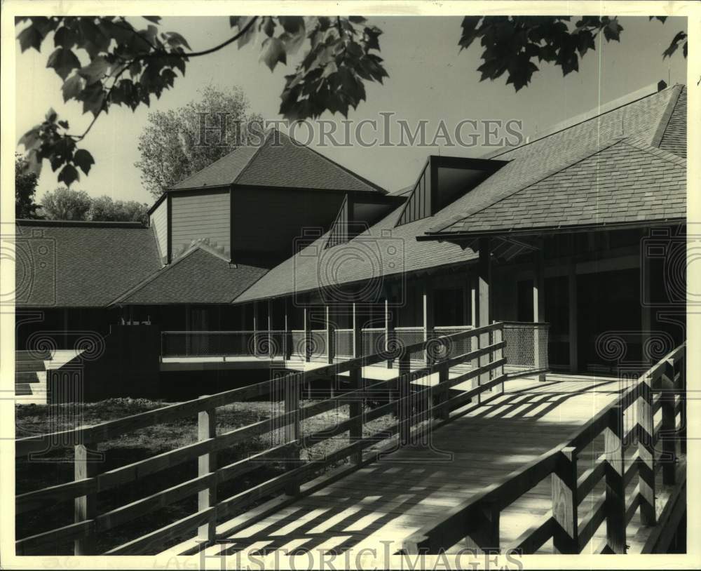 1987 Press Photo Louisiana Nature and Science Center new planetarium - Historic Images