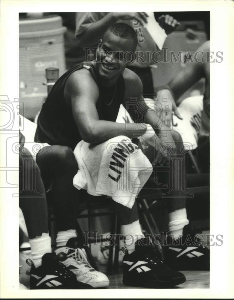 1994 Press Photo Basketball - LSU basketball player Randy Livingston at practice - Historic Images