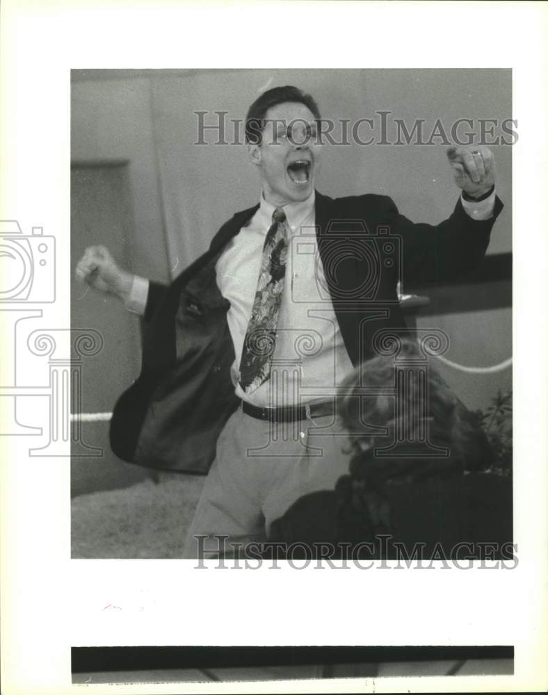 1989 Press Photo Don Lighty, Inspirational Speaker - Historic Images