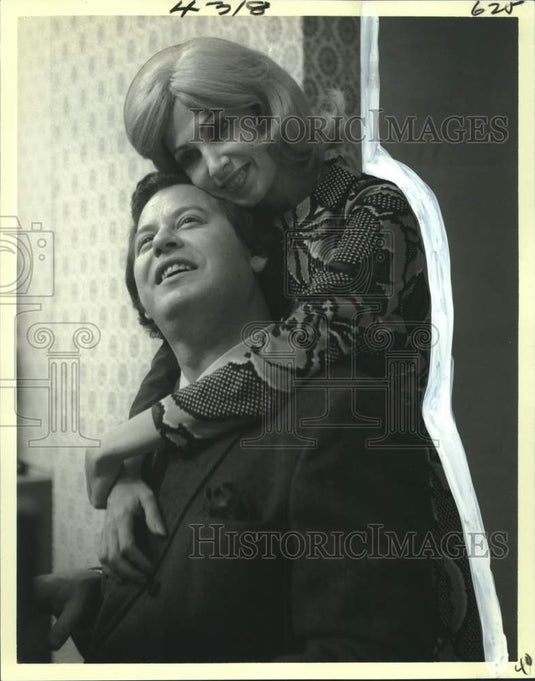 1979 Le Petit Theatre-Janet Shea & Don Hoodin"-Same Time, Next Year" - Historic Images