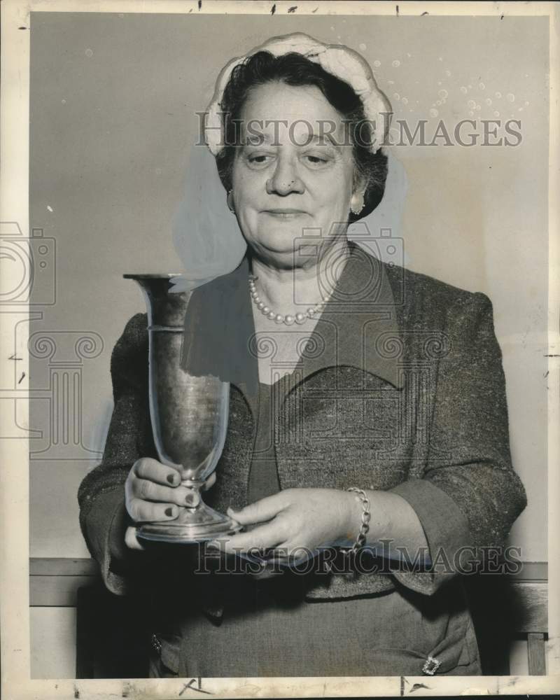 1957 Mrs. Harrison W. Littleton, charter member of State Society DCH - Historic Images