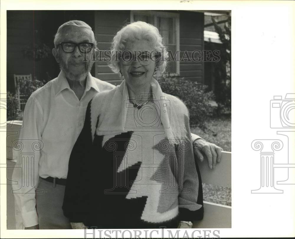 1991 Press Photo Al and Ruth Levitt - Historic Images