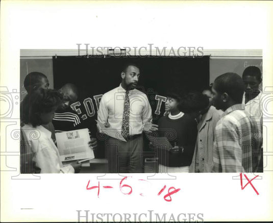 1988 Press Photo Guidance Department at McDonogh