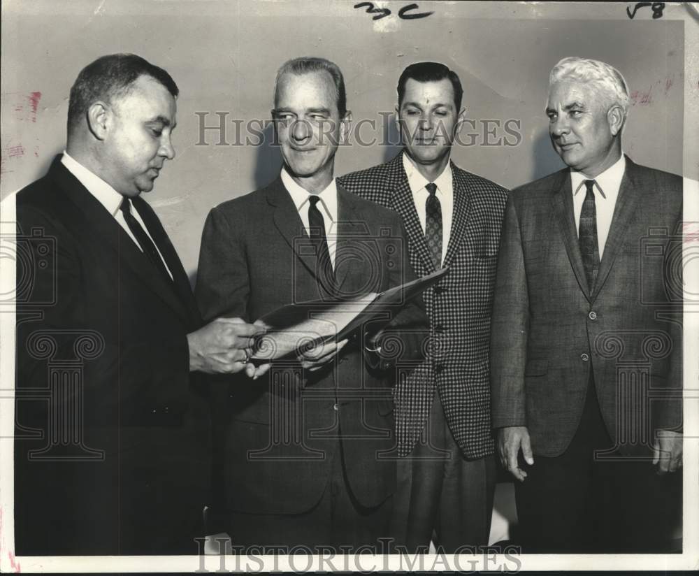 1967 Louisiana Gulf Coast Oil Exposition executive committee-Historic Images