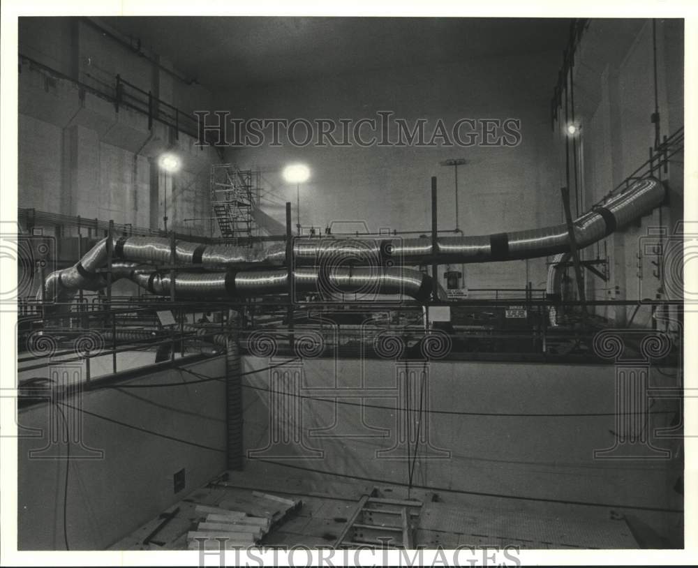 Press Photo Interior view of the Louisiana Power and Light Waterford III - Historic Images