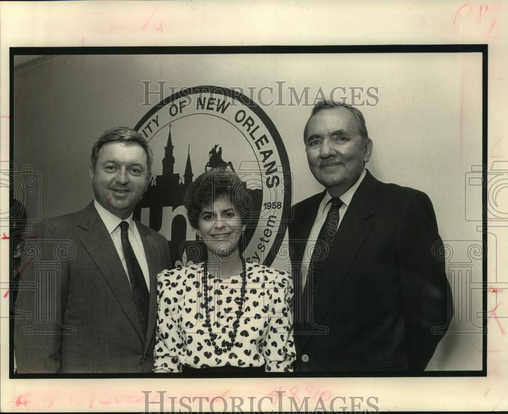 1990 Press Photo Guests at the Cajun Caper in New Orleans. - Historic Images