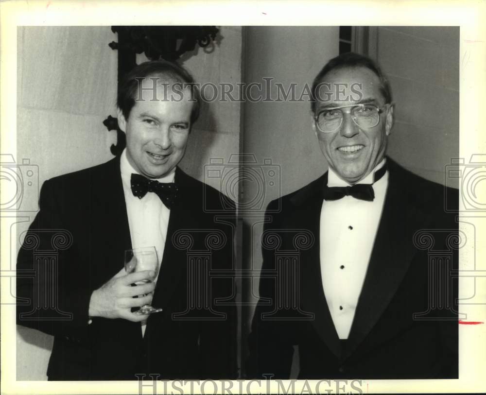 1993 Press Photo Dennis Kehoe, David Campbell - Oxford - Historic Images