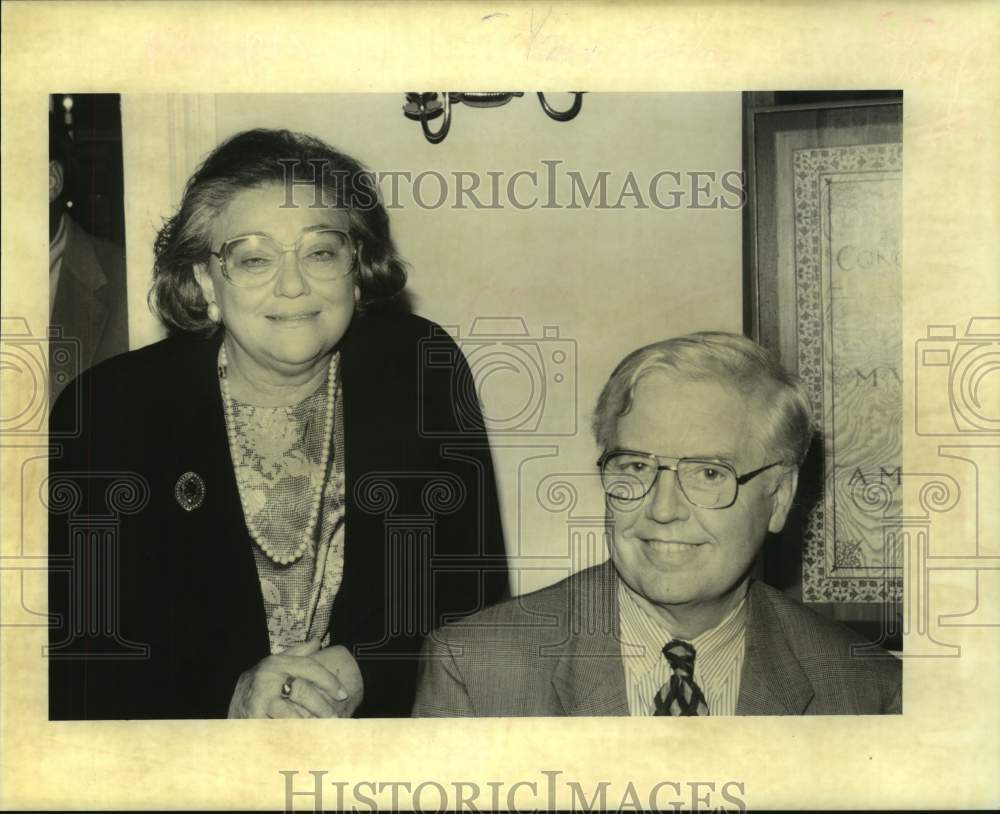 1994 Press Photo Friends of Music Party-Liliana Schor, Jim Kilroy - Historic Images