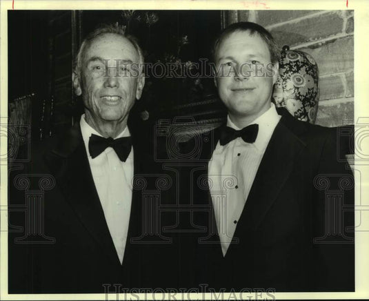 1993 Press Photo Thomas Killgore and E. Hummel Killgore during Gala Dinner - Historic Images