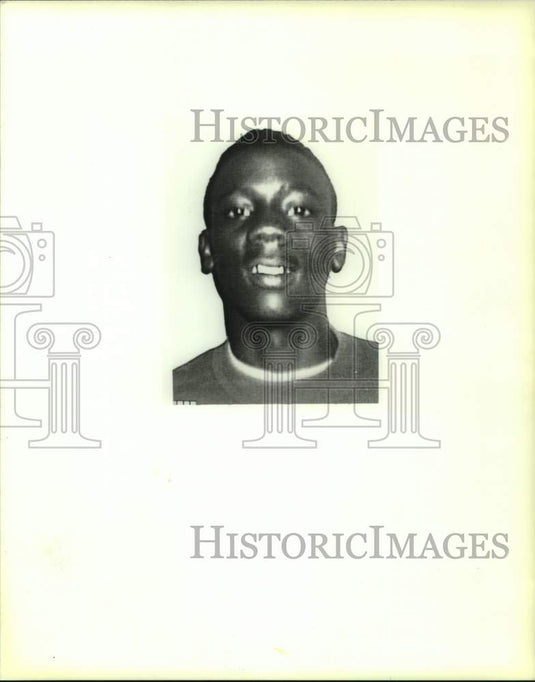 1996 Press Photo Murder suspect Kevin Jordan in connection with shooting - Historic Images