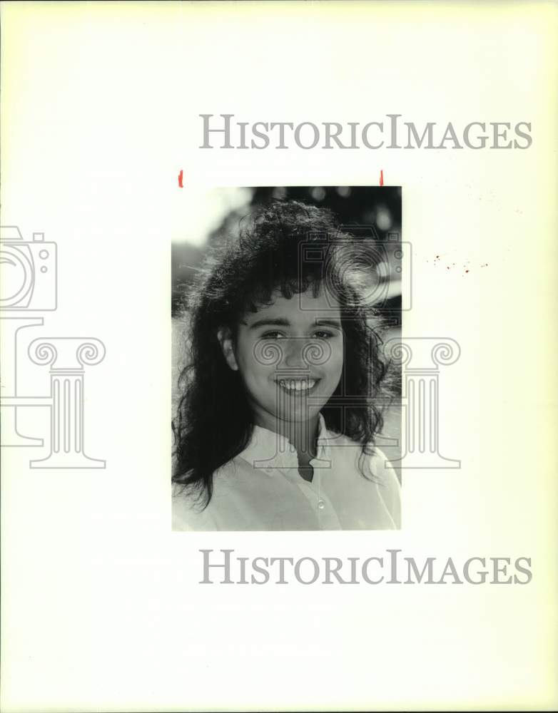 1989 Press Photo Janelle Marie Keating, Riverside Academy. - Historic Images