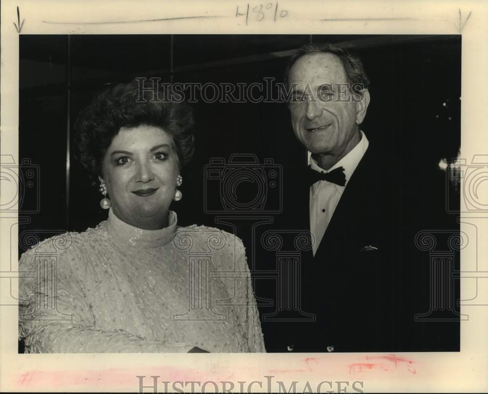 1991 Press Photo LSUMC Committee of 100 - Donna Klein, Dr. Bernard Samuels - Historic Images