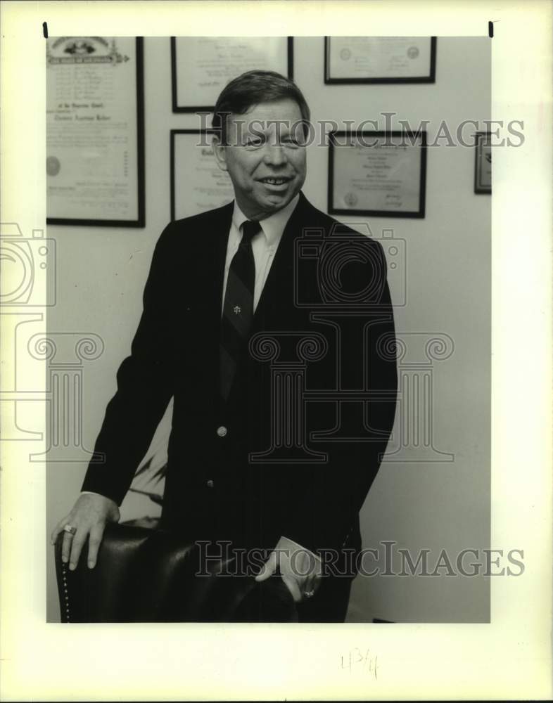 1989 Press Photo Tommy Kehoe, former swimmer - Historic Images