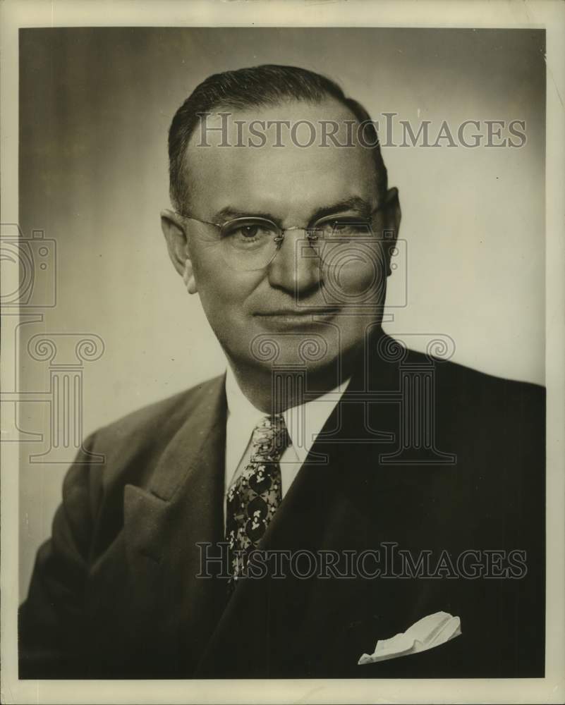 Press Photo John P. Kiley, President, The Milwaukee Road, Chicago - Historic Images