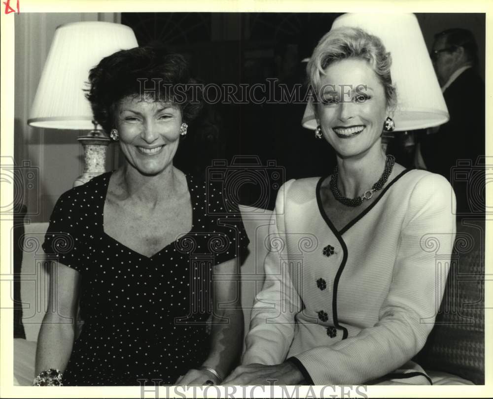 1993 Press Photo Mac Griswold and Kay Kerrigan at Longue Vue - Historic Images