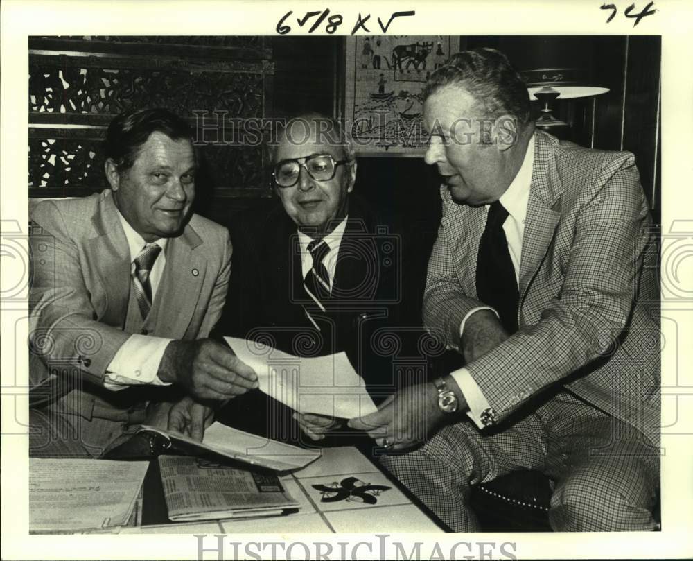 1979 Times-Picayune Loving Cup Committee Meet, International House - Historic Images