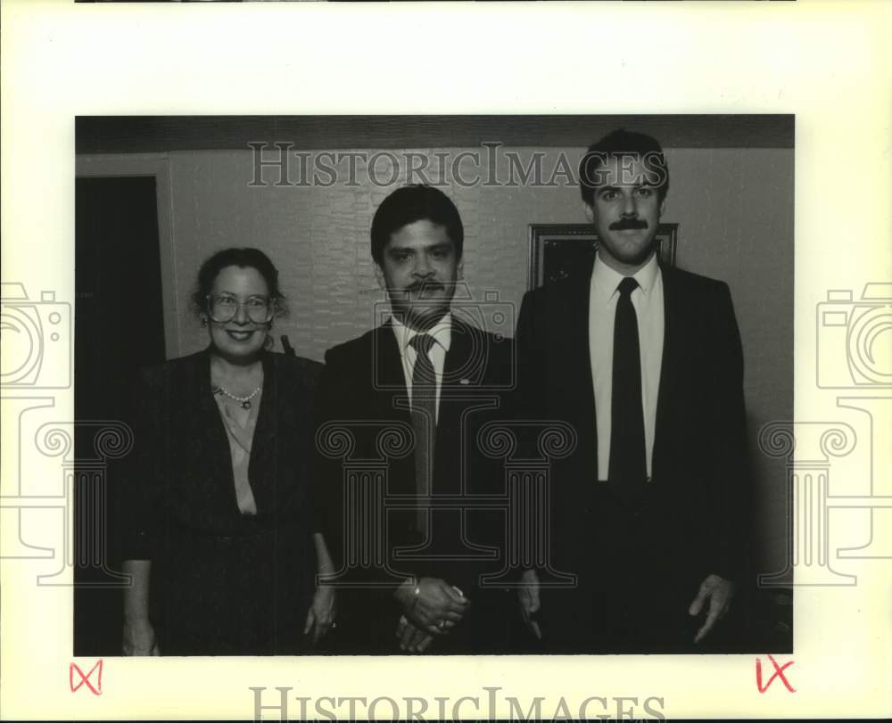 1989 Press Photo Kiwanis Club of West Jefferson Installation Banquet in Algiers - Historic Images