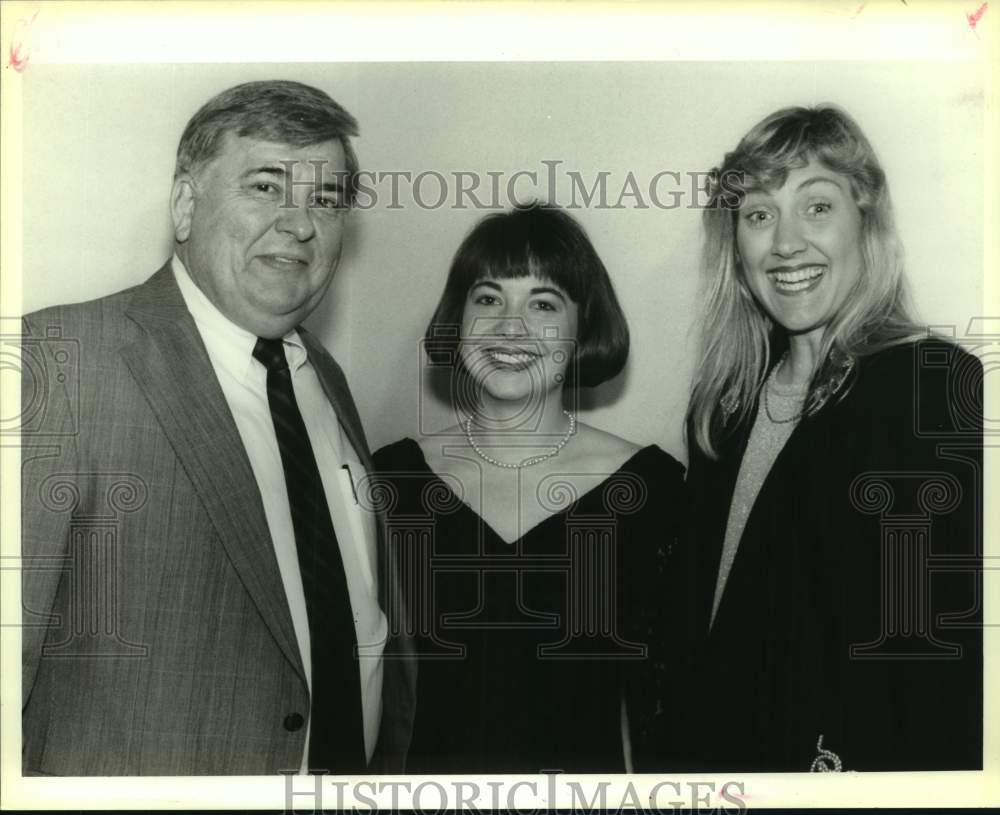 1993 Press Photo Judge Robert Klees, Heather Kehoe, Janet Hernandez - nob61355 - Historic Images