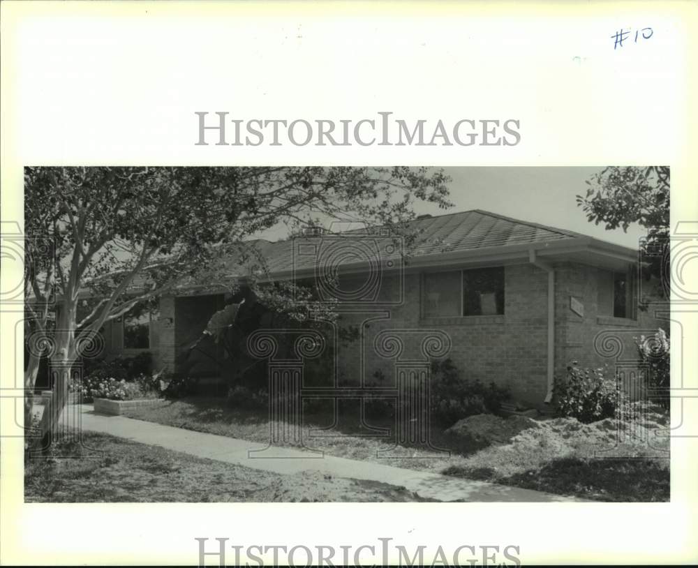 1990 Press Photo House on 973 Rose Drive, Metairie - Historic Images