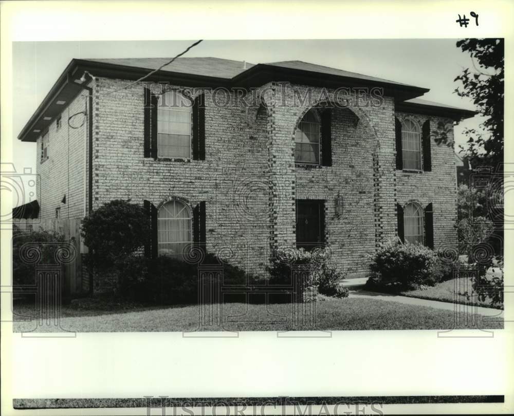 1990 Press Photo House at 5201 Elmwood Parkway Metairie - Historic Images