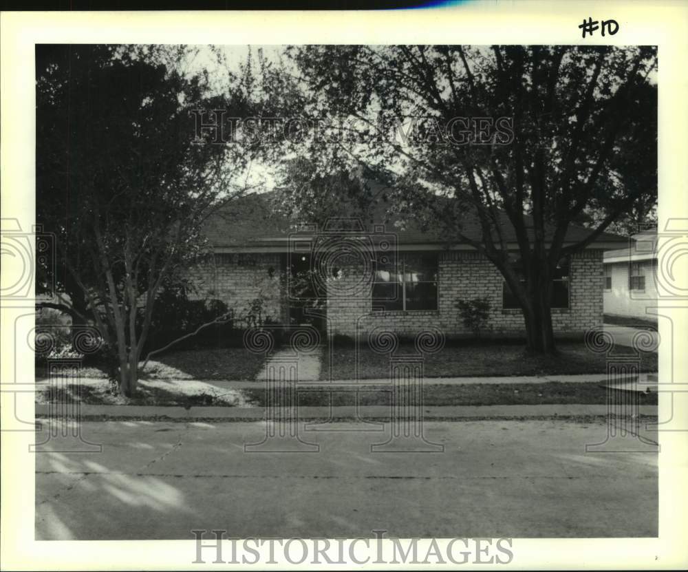 1990 Press Photo Housing - Real estate transfer at 3541 Rue Mignon in Algiers - Historic Images