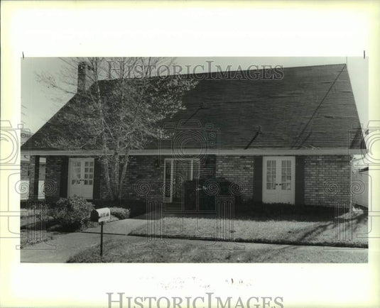 1990 Press Photo House on