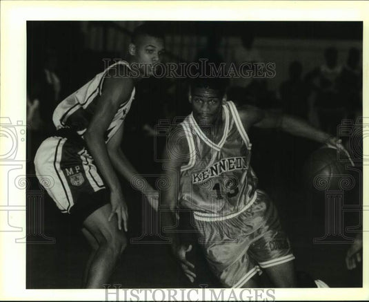 1995 Press Photo Basketball - Kennedy's