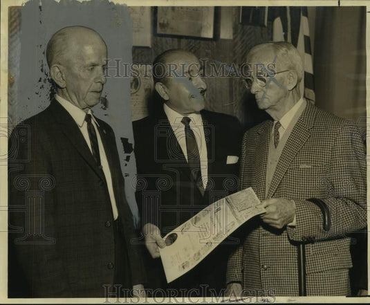 1967 New Orleans Sewerage & Water Board Retiring Employees- Honored-Historic Images
