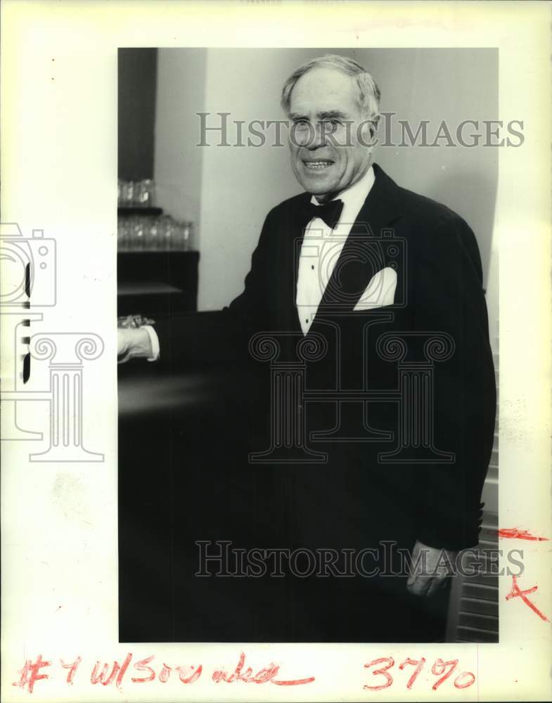 1989 Press Photo Harold Judell at the New Orleans Lawn and Tennis Party - Historic Images