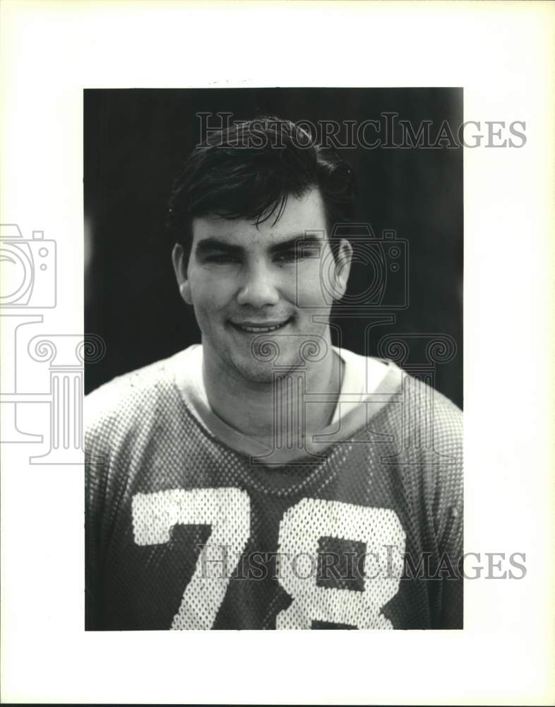 1991 Press Photo Travis Lacassin, Catholic High- Prep All-Stars - Historic Images