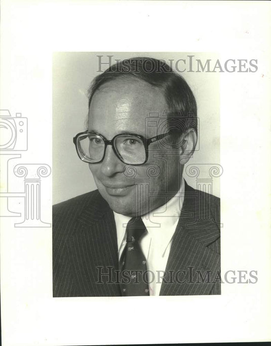 Press Photo Allan L. Katz, Times-Picayune Columnist - Historic Images