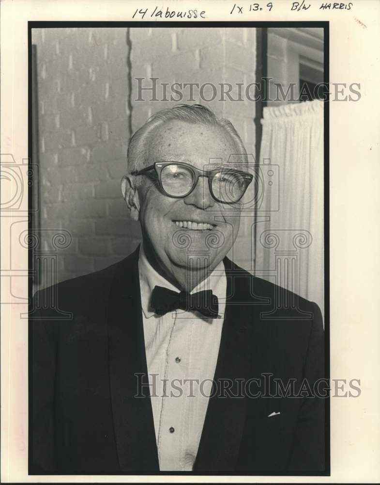 1990 Press Photo John Labouisse at Meistersigners Black Tie Gala - Historic Images