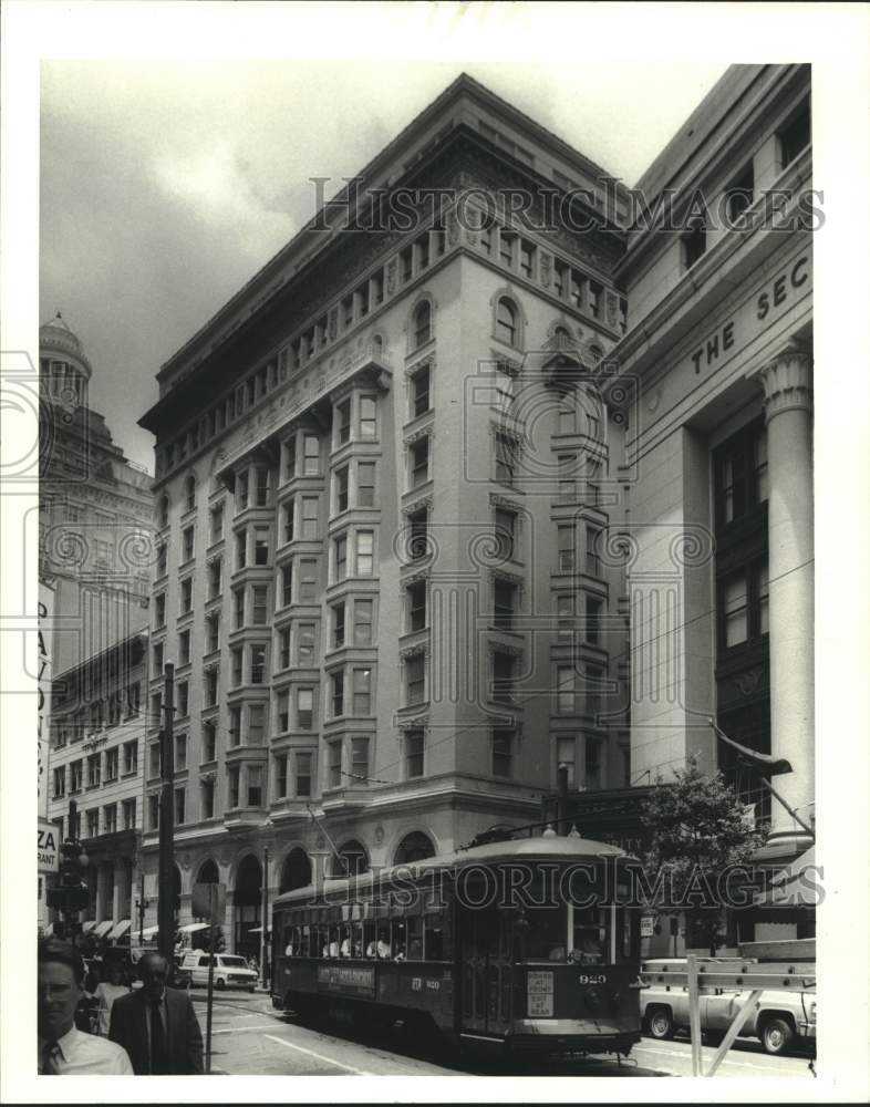 1987 Press Photo Latter and Blum Building at 800 Common Street - Historic Images