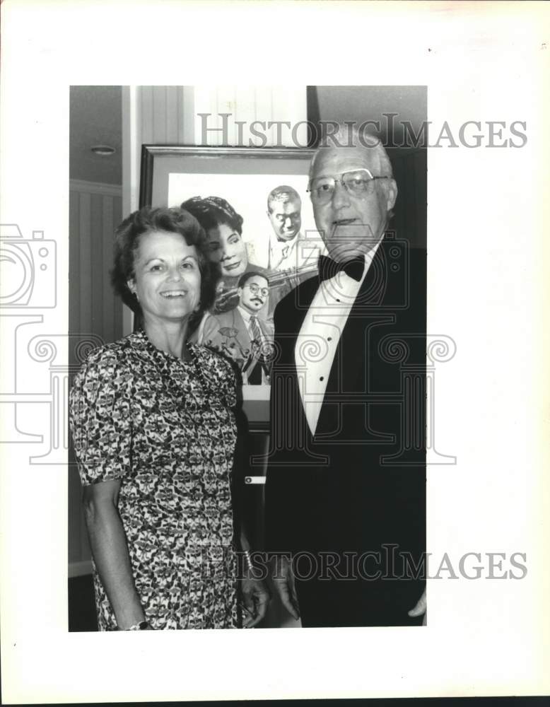 1992 Press Photo Verna Landrieu and Judge Moon Landrieu, Urban League Event - Historic Images