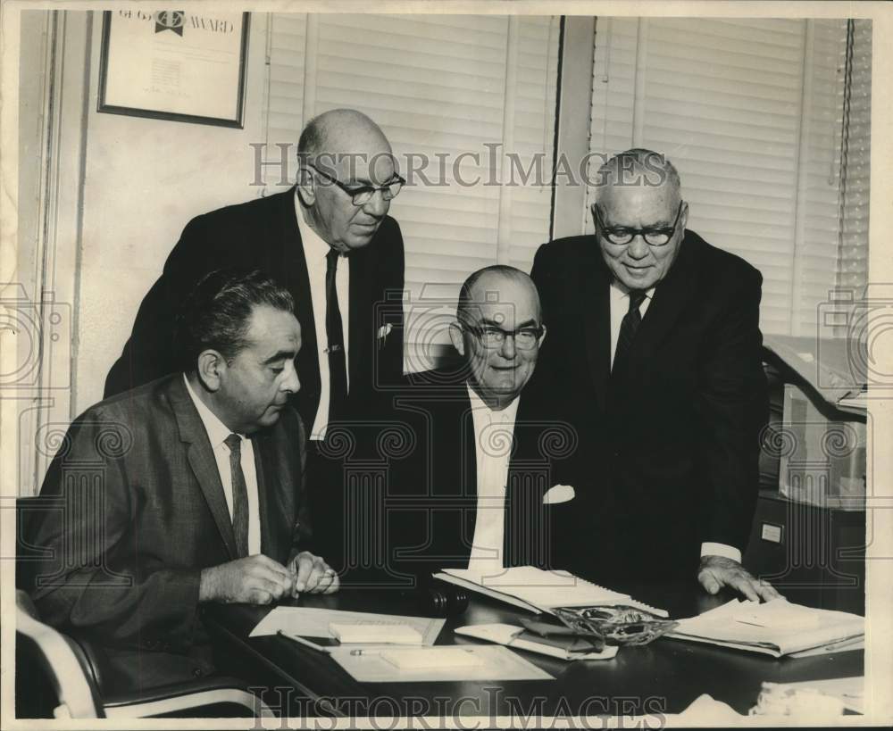 1967 Causeway Commission Officers Meeting-Historic Images