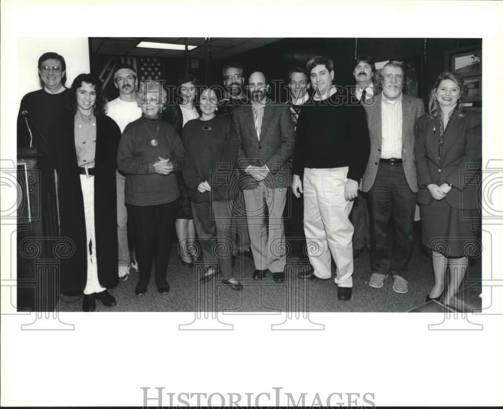 1992 Press Photo Northlake Museum and Nature Center Board Members - Historic Images