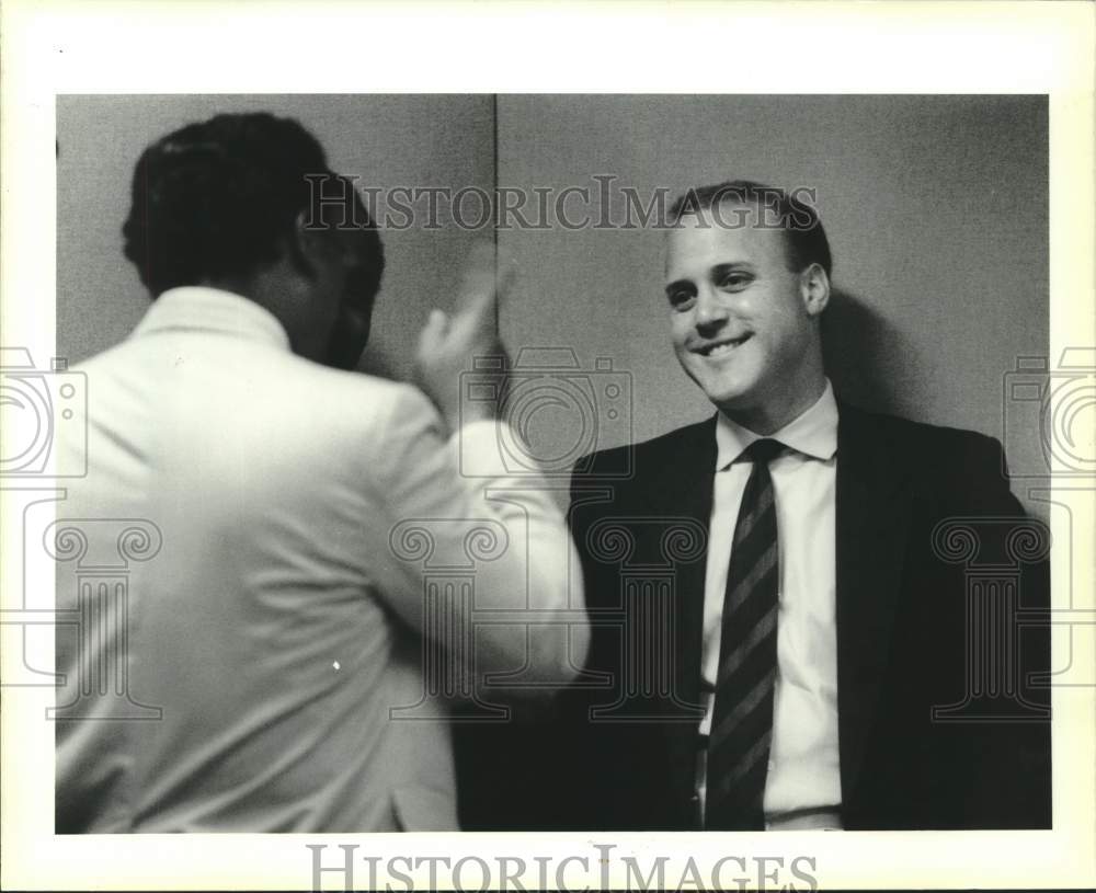 1988 Press Photo Freshman Legislators Copeland And Landrieu, Louisiana - Historic Images