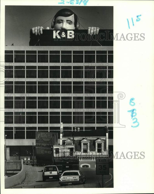 1988 Press Photo K&B Building - Historic Images